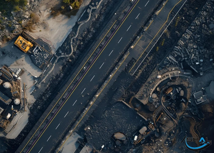 aspal cair untuk jalan