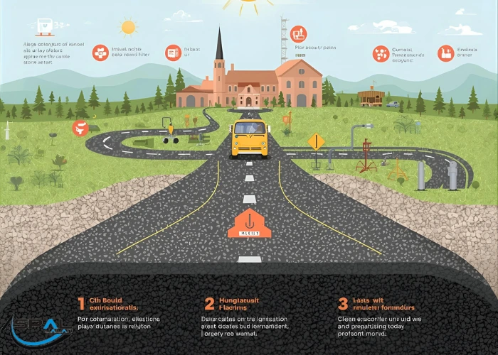 aspal cair untuk jalan